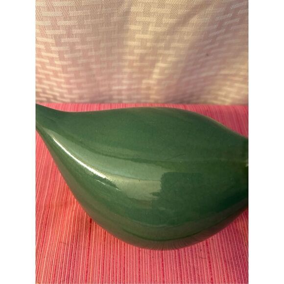 2 painted Ceramic/glass shaped chickens farm house decor - Picture 5 of 10